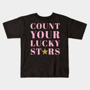 Count Your Lucky Stars Kids T-Shirt